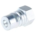 Parker Steel Hydraulic Quick Connect Coupling Male G 1/2 in, 28 Mpa H4-63-BSPP