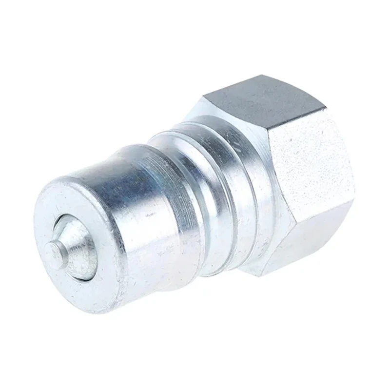 Parker Steel Hydraulic Quick Connect Coupling Male G 1/2 in, 28 Mpa H4-63-BSPP