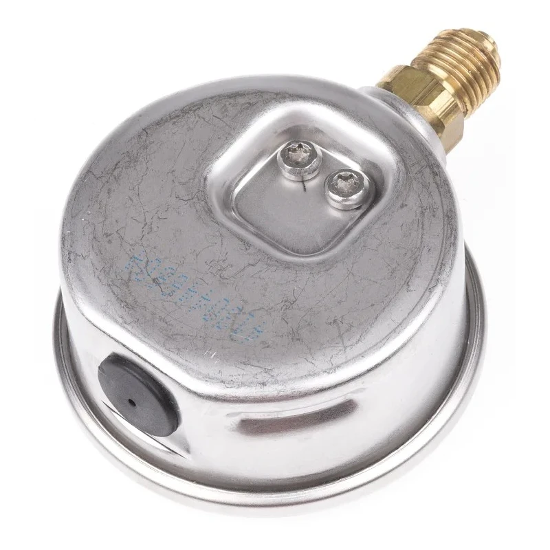 WIKA 63 mm Stainless Steel Type G Bottom Entry Pressure Gauge G 1/4 Connection 25 bar 9626918