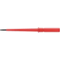 Wera Insulated Screwdriver Blade, 3 mm Tip, 154 mm Blade Length, VDE/1000V Approved, 154 mm Overall 05003421001