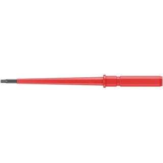 Wera Insulated Screwdriver Blade, 3 mm Tip, 154 mm Blade Length, VDE/1000V Approved, 154 mm Overall 05003421001