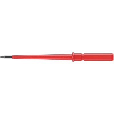 Wera Insulated Screwdriver Blade, 3 mm Tip, 154 mm Blade Length, VDE/1000V Approved, 154 mm Overall 05003421001