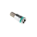 Wera Chrome Vanadium Steel 14 mm Hexagon Socket 1/2 in Drive, 23mm Overall Length 05003827001