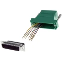 RS PRO D-Sub Adapter 25-Way D-Sub to Male Male RJ45 Female Female 314-8206