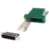 RS PRO D-Sub Adapter 25-Way D-Sub to Male Male RJ45 Female Female 314-8206