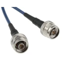 Huber+Suhner SUCOTEST Series Coaxial Cable Male Type N to Male N Type, 914 mm 50 Ω ST18/NM/NM/36IN