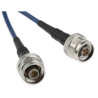 Huber+Suhner SUCOTEST Series Coaxial Cable Male Type N to Male N Type, 914 mm 50 Ω ST18/NM/NM/36IN