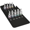Wera 9-Piece 1/2 in Hexagon Socket Set, Chrome Molybdenum Steel, 60mm Length 05004201001