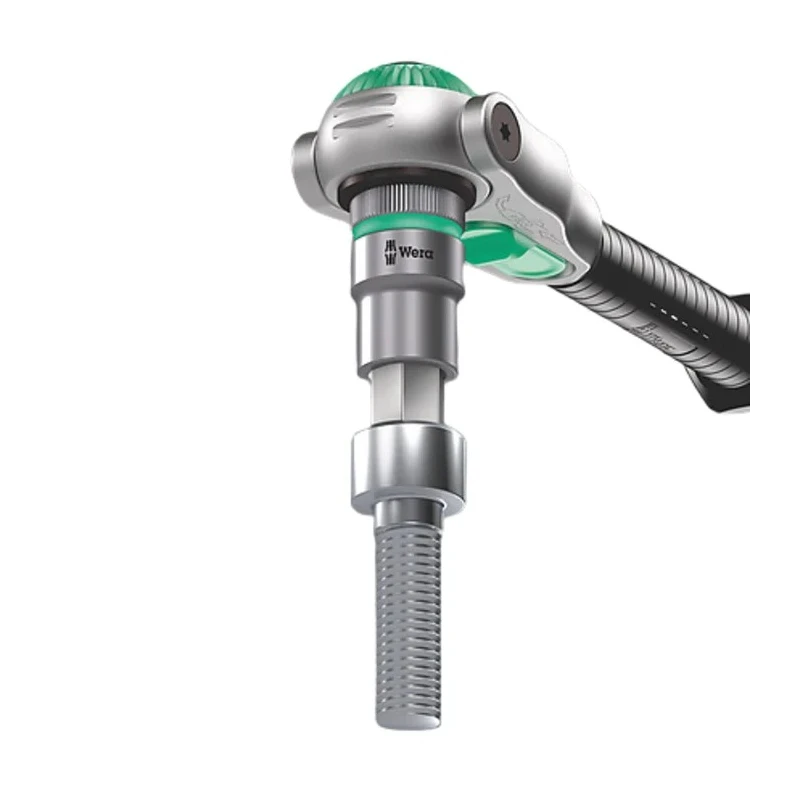 Wera 9-Piece 1/2 in Hexagon Socket Set, Chrome Molybdenum Steel, 60mm Length 05004201001