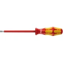 Wera Insulated Screwdriver 175 mm Blade Chrome Plated Stainless Steel VDE 1000V Approved Ergonomic Grip 287mm 05006130001
