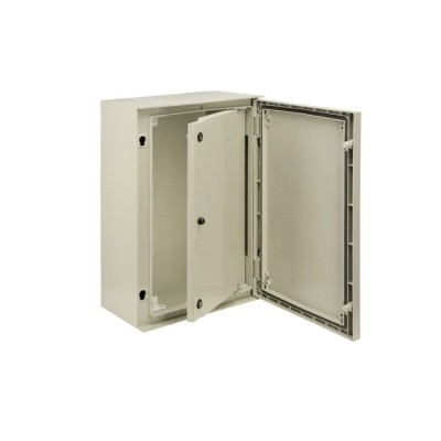 Schneider Electric PanelSeT Series Lockable Fibreglass Reinforced Polyester Enclosure Single Door RAL 7035 NSYPAP54G