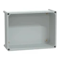 Schneider Electric PanelSeT Series Fibreglass Reinforced Polyester Enclosure Grey, IP65, IK09, 270 mm x 360 mm NSYPLSP2736G