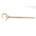 Ega-Master 380 mm Hook Spanner Aluminium Bronze with 400mm Overall Length 71436
