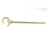 Ega-Master 380 mm Hook Spanner Aluminium Bronze with 400mm Overall Length 71436