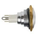 ITW Switches 57 Series Illuminated Miniature Push Button Switch Momentary Panel Mount SPST Green LED 57-112G