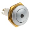 ITW Switches 57 Series Illuminated Miniature Push Button Switch, Momentary, Panel Mount, 14.75 mm Cutout, SPST 57-112R