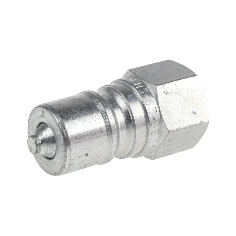 Parker Steel Hydraulic Quick Connect Coupling Male G 3/8 in, 28 Mpa H3-63-BSPP