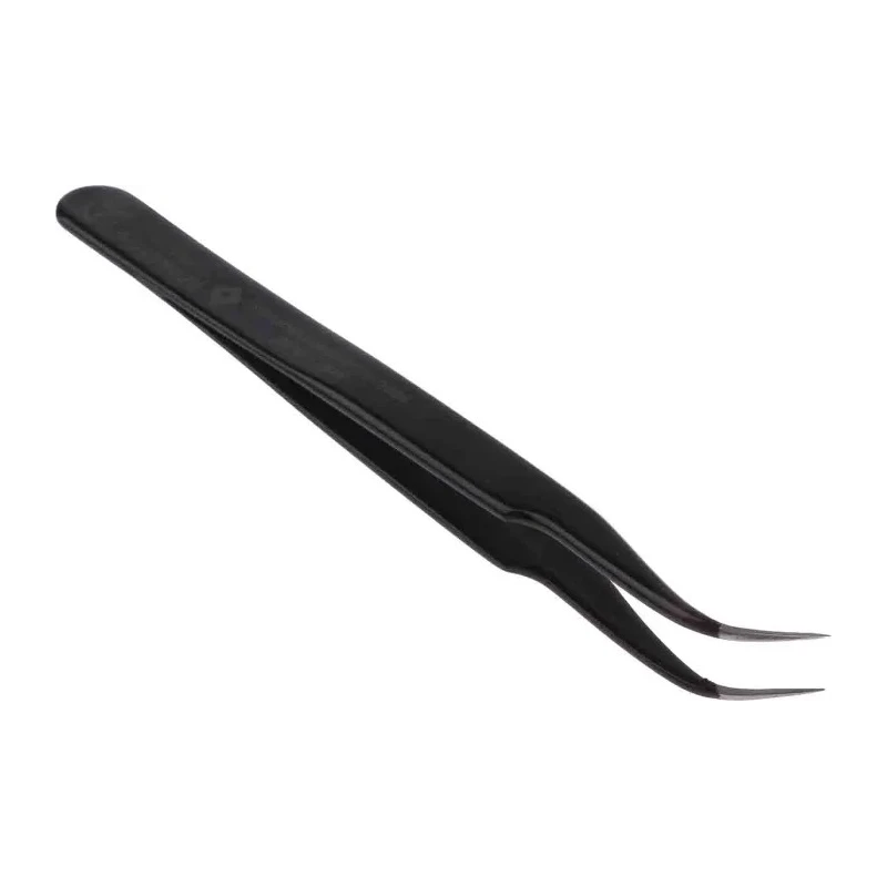 Bernstein 120mm Stainless Steel Sickle ESD Safe Tweezer 5-055-13