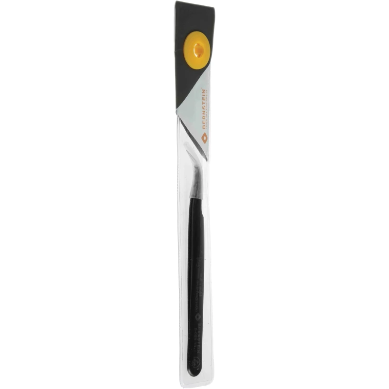 Bernstein 120mm Stainless Steel Sickle ESD Safe Tweezer 5-055-13