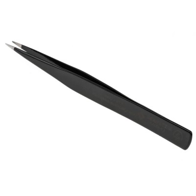 Bernstein 130mm Stainless Steel Chisel ESD Safe Tweezer 5-078-13