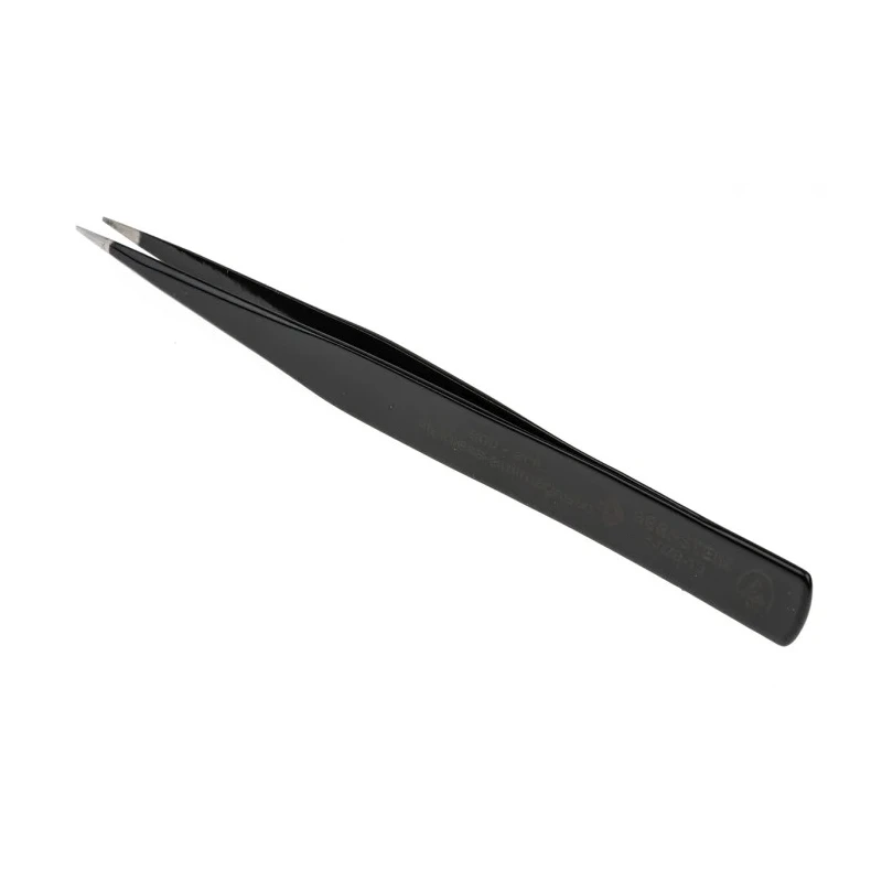 Bernstein 130mm Stainless Steel Chisel ESD Safe Tweezer 5-078-13