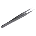 Bernstein 120mm Stainless Steel Flat, Round ESD Safe Tweezer 5-059-13