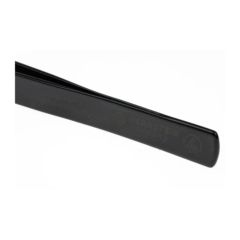 Bernstein 130mm Stainless Steel Chisel ESD Safe Tweezer 5-078-13