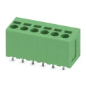 Phoenix Contact SPT 2.5/6-V-5.0 Series PCB Terminal Block, 6-Contact, 5 mm Pitch, 1 Row, 24A Current, Polyamide 1991134