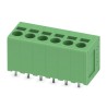 Phoenix Contact SPT 2.5/6-V-5.0 Series PCB Terminal Block, 6-Contact, 5 mm Pitch, 1 Row, 24A Current, Polyamide 1991134