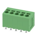 Phoenix Contact SPT 2.5/5-V-5.0 Series PCB Terminal Block, 5-Contact, 5 mm Pitch, 1 Row, 400V, 24A Current, Model 1991121