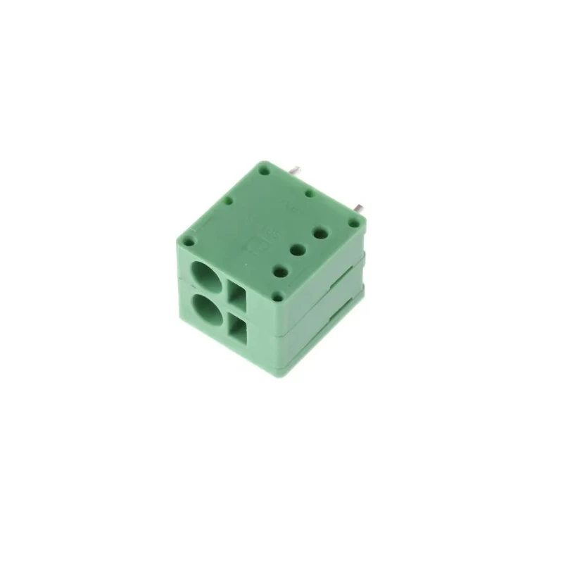 Phoenix Contact SPT 2.5/2-V-5.0 Series PCB Terminal Block, 2-Contact, 5 mm Pitch, 1 Row, 24 A, 400 V, Polyamide 1991095