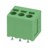 Phoenix Contact PCB Terminal Block SPT 2.5/3-V-5.0 Series Straight Wave Soldering Mount, 3 Contacts, 5 mm Pitch, 400 1991105