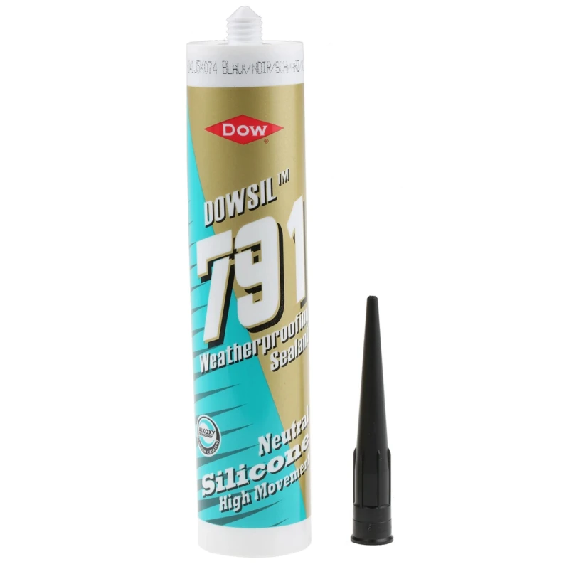 Geocel Black Silicone Sealant Paste 310 ml Cartridge 6011017