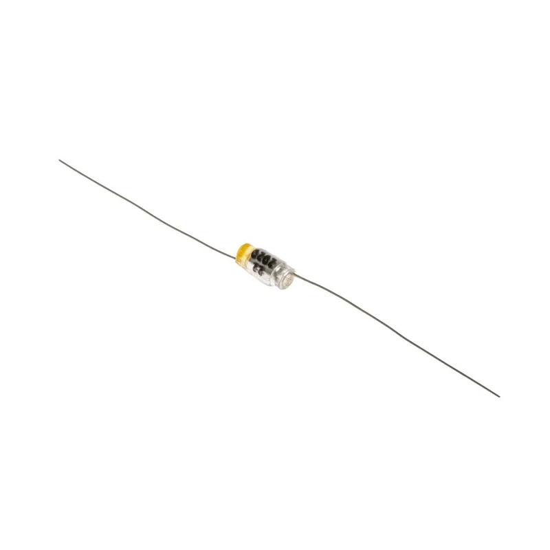 RS PRO Film Capacitor, 22pF, Axial Construction, Through Hole Mount, 160 V DC, 85°C, 8mm Length, 0.3mm Lead Diameter 113-229