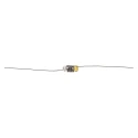 RS PRO Film Capacitor, 22pF, Axial Construction, Through Hole Mount, 160 V DC, 85°C, 8mm Length, 0.3mm Lead Diameter 113-229