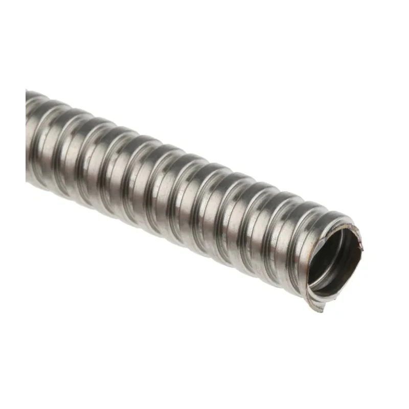 Kopex 8 mm Nominal Diameter Uncoated 304 Stainless Steel Flexible Metallic Conduit 10m Length Model 7TCA297070R0065 KSU00810