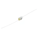 RS PRO Polystyrene Film Capacitor 47 pF 160 V DC Axial Through Hole, 0.3 mm Lead Diameter 8 mm Length 113-241