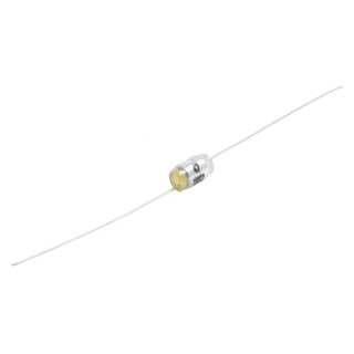 RS PRO Polystyrene Film Capacitor 47 pF 160 V DC Axial Through Hole, 0.3 mm Lead Diameter 8 mm Length 113-241