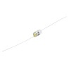 RS PRO Polystyrene Film Capacitor 47 pF 160 V DC Axial Through Hole, 0.3 mm Lead Diameter 8 mm Length 113-241