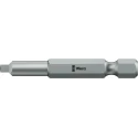 Wera Square Screwdriver Bit 1/4 in Tip SQ2 Tip Hex Drive 50mm Overall 05060148001