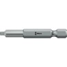 Wera Square Screwdriver Bit 1/4 in Tip SQ2 Tip Hex Drive 50mm Overall 05060148001