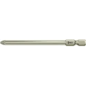 Wera Stainless Steel Screwdriver Bit PZ2 Tip, Hex Drive, 89 mm Overall Length 05071085001