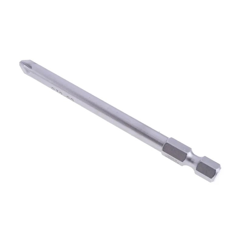 Wera Stainless Steel Screwdriver Bit PZ2 Tip, Hex Drive, 89 mm Overall Length 05071085001