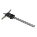 RS PRO 150 mm Imperial & Metric Depth Gauge Stainless Steel 123-0919