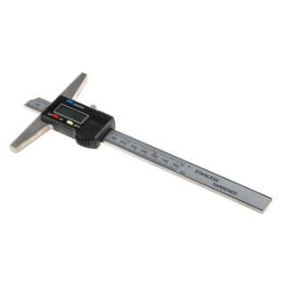 RS PRO 150 mm Imperial & Metric Depth Gauge Stainless Steel 123-0919