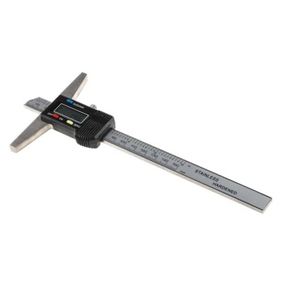 RS PRO 150 mm Imperial & Metric Depth Gauge Stainless Steel 123-0919