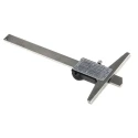 RS PRO 150 mm Imperial & Metric Depth Gauge Stainless Steel 123-0919