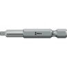 Wera Square Screwdriver Bit, 1/4 in Tip, SQ3 Tip, Hex Drive, 50 mm Overall 05060149001