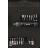 Wera Impact Bit Set 17 Pieces Hex, Phillips, Pozidriv, Slotted, Torx Screwdriver Bit Set 195mm 05072017001