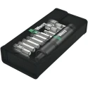 Wera Impact Bit Set 17 Pieces Hex, Phillips, Pozidriv, Slotted, Torx Screwdriver Bit Set 195mm 05072017001